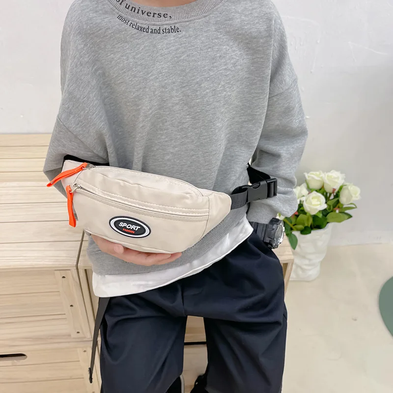 Fashion Children's Chest Bag Handsome Boy's Kids Shoulder Messenger Bags Casual Sports Style Girl's Fanny Pack Purse Handbags