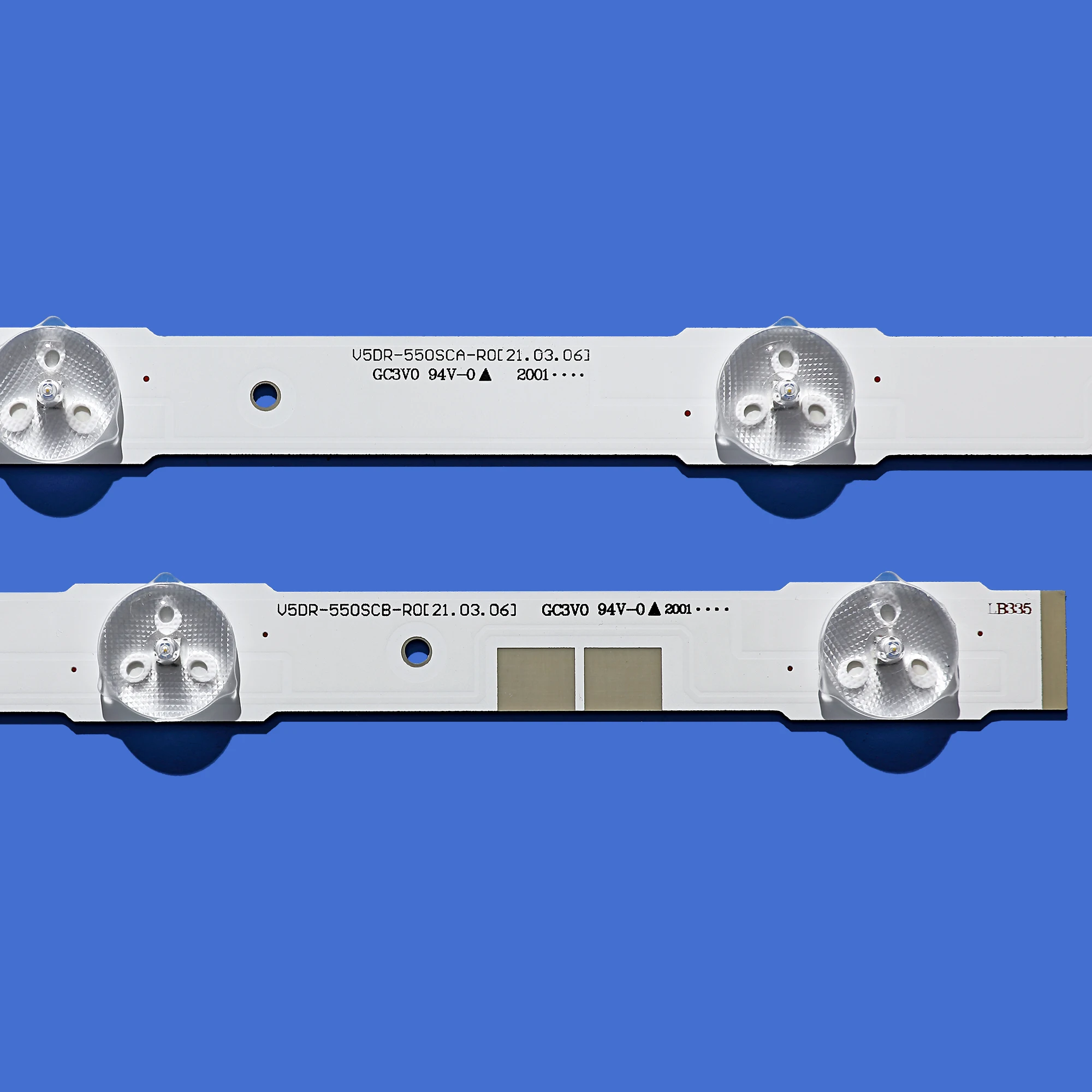 Новая 18 шт./компл. светодиодный лента для Sam sung UE55JU6800 UE55JU6800K V5DR_550SCA_R0 V5DR_550SCB_R0 BN96-38482A