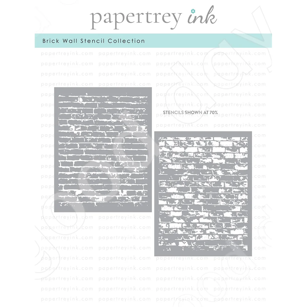

Arrival 2022 New hot sale Brick Wall Stencil Collection Stencil Scrapbook Used for Diary Decoration Template Diy Card Handmade