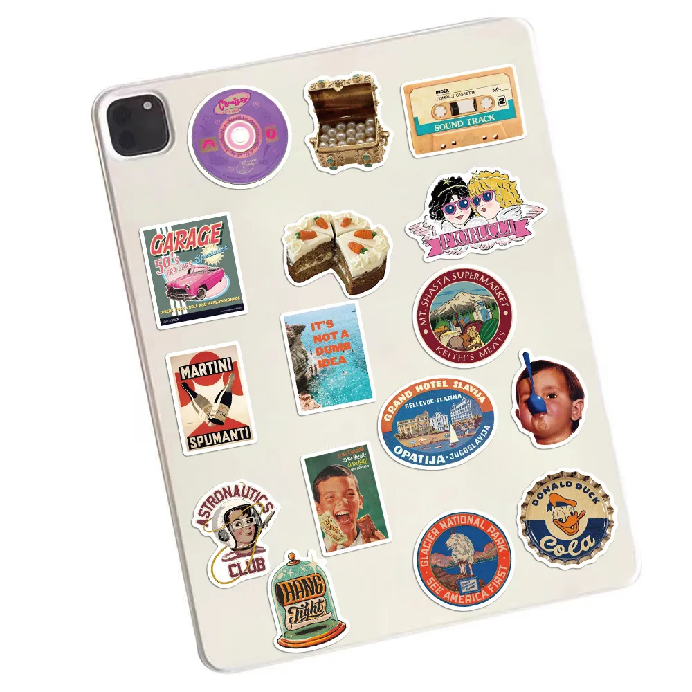 Рисунок 6 - Стикеры в стиле ретро с ностальгическим