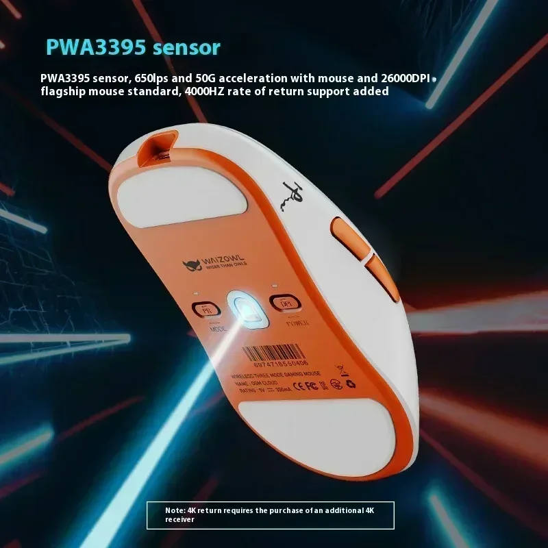 WAIZOWL OGM Cloud Беспроводная игровая мышь Paw3395