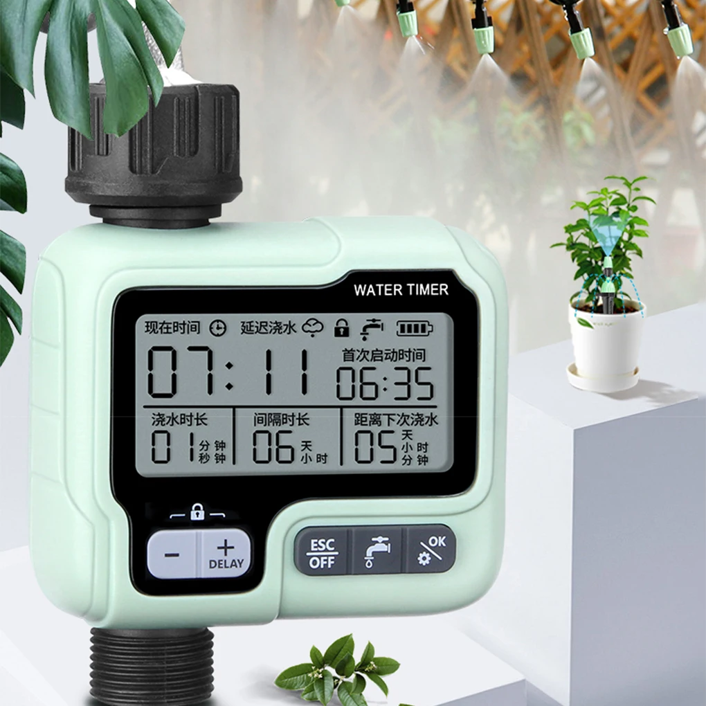 

Garden Watering Timer Gardening Fitting Irrigating Clock Tool Digital Automatic Irrigation Controller Spray Controllers