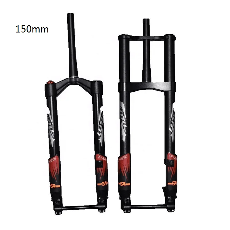 

Reverse Fork Snow Bicycle fork Shock Absorber Shaft fork 150mm