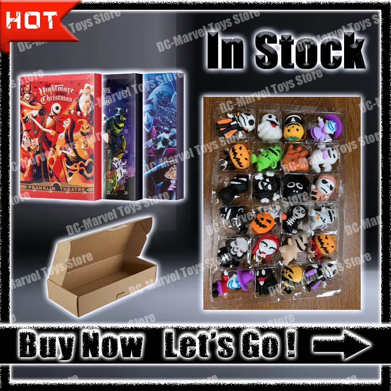 Новый рождественский адвент-календарь 24 шт. набор коробка обратного отсчета