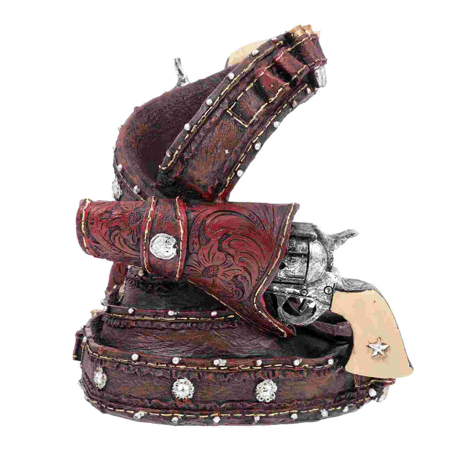 

1Pc Vintage Western Holder Practical Sculpture Stand Home Adornment