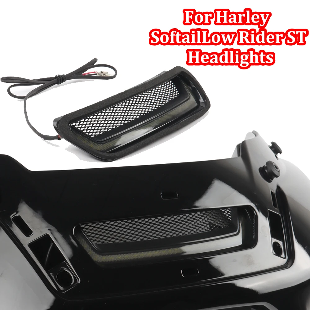 2022-24 Harley Softail Low Rider ST El Diablo FXRST/FXLRST НОВАЯ белая светодиодная фара Tracer с
