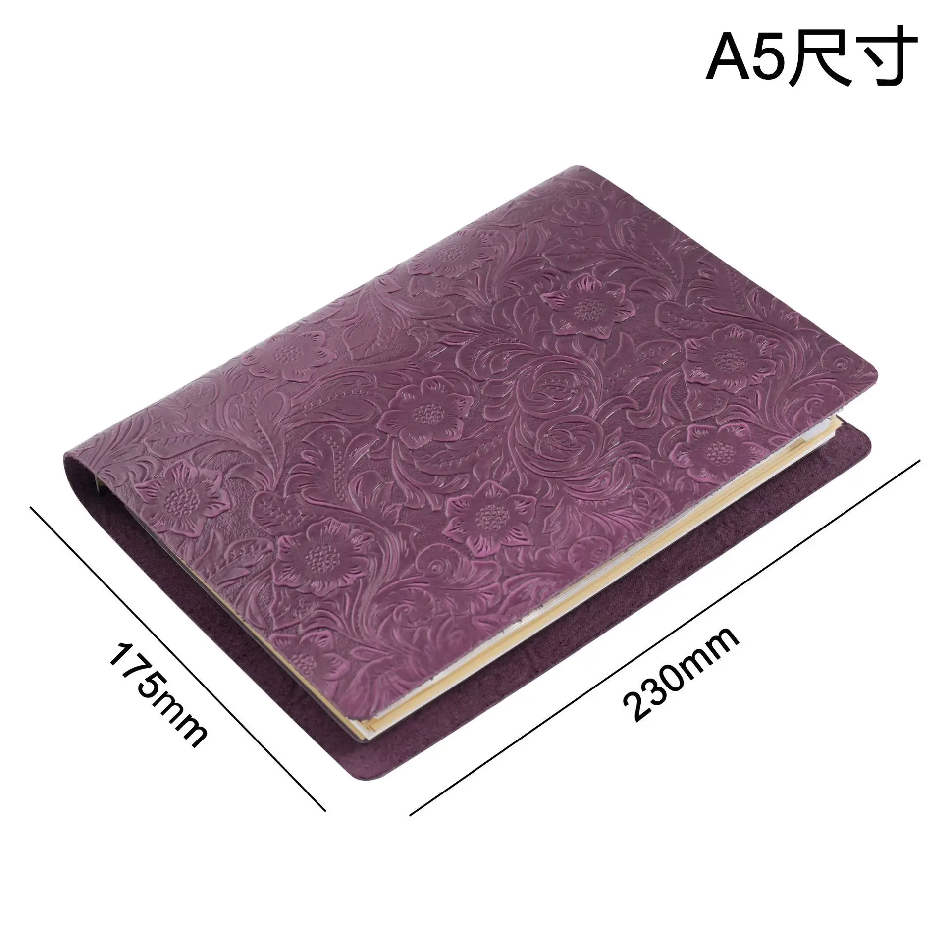 

Crazy Horse винтажный блокнот из кожи