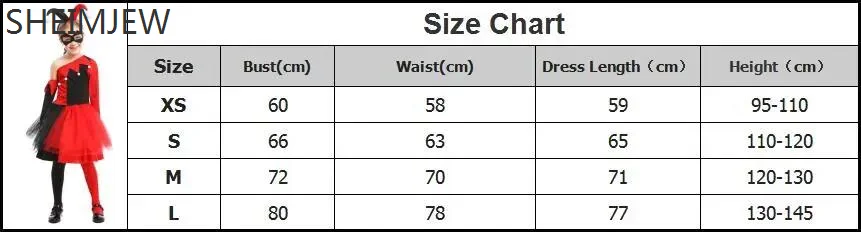 2024 костюм клоуна для девочек детские праздничные платья цирковой клоун