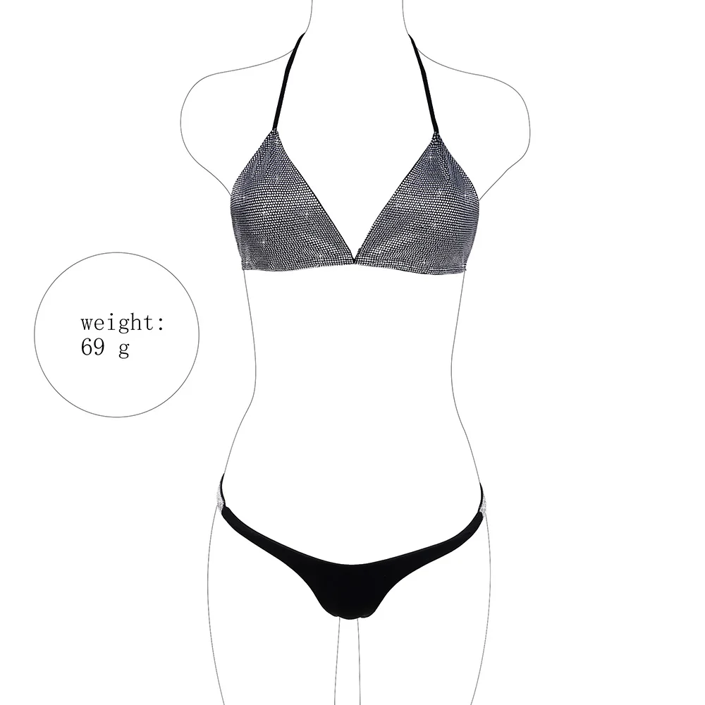 Рисунок 5 - Сексуальный блестящий Женский комплект бикини