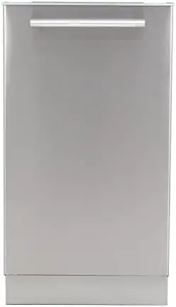 

DWF18V0W Dishwasher 18-Inch Built in with 3 Wash Options and 6 Automatic Cycles, Stainless Steel Construction with Electronic Co