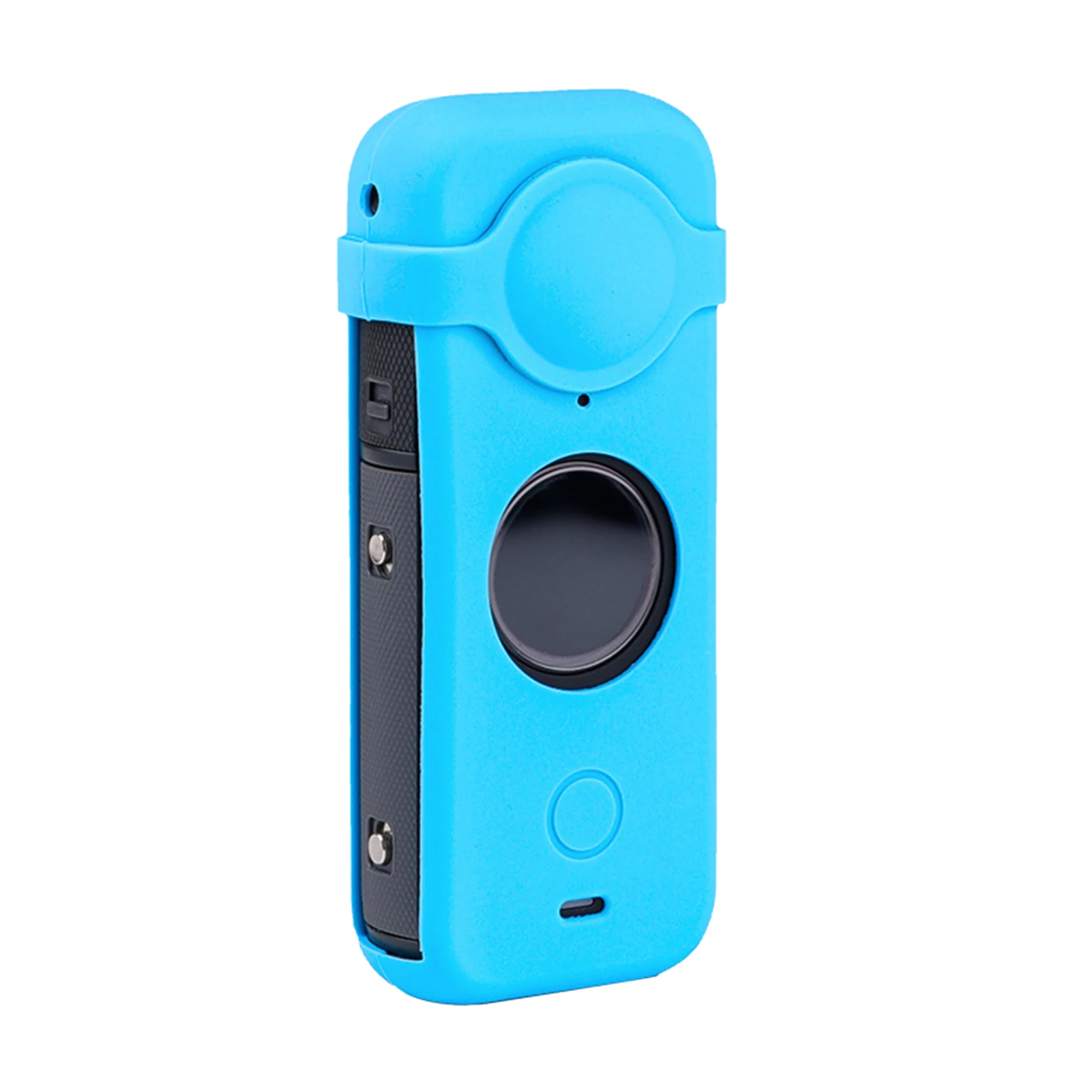 

Silicone Protective Case for Insta 360 ONE X2 Panoramic Camera Dust-proof Scratch-proof Full Body Guards Case with Lens Cover