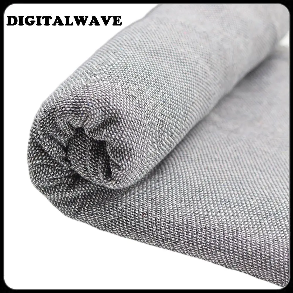 Финальная ткань для задника ковра из ткани для создания шерстяных петель черно-белого ручного изготовления шириной 1 метр.