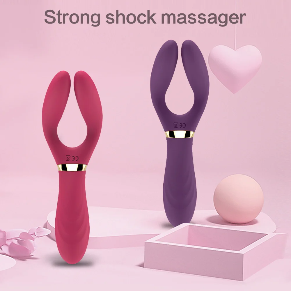Female Strapless Y Dildo Vibrator Double Lesbian Masturbation Sex Toys Adult Products For Couple Passionate Games |