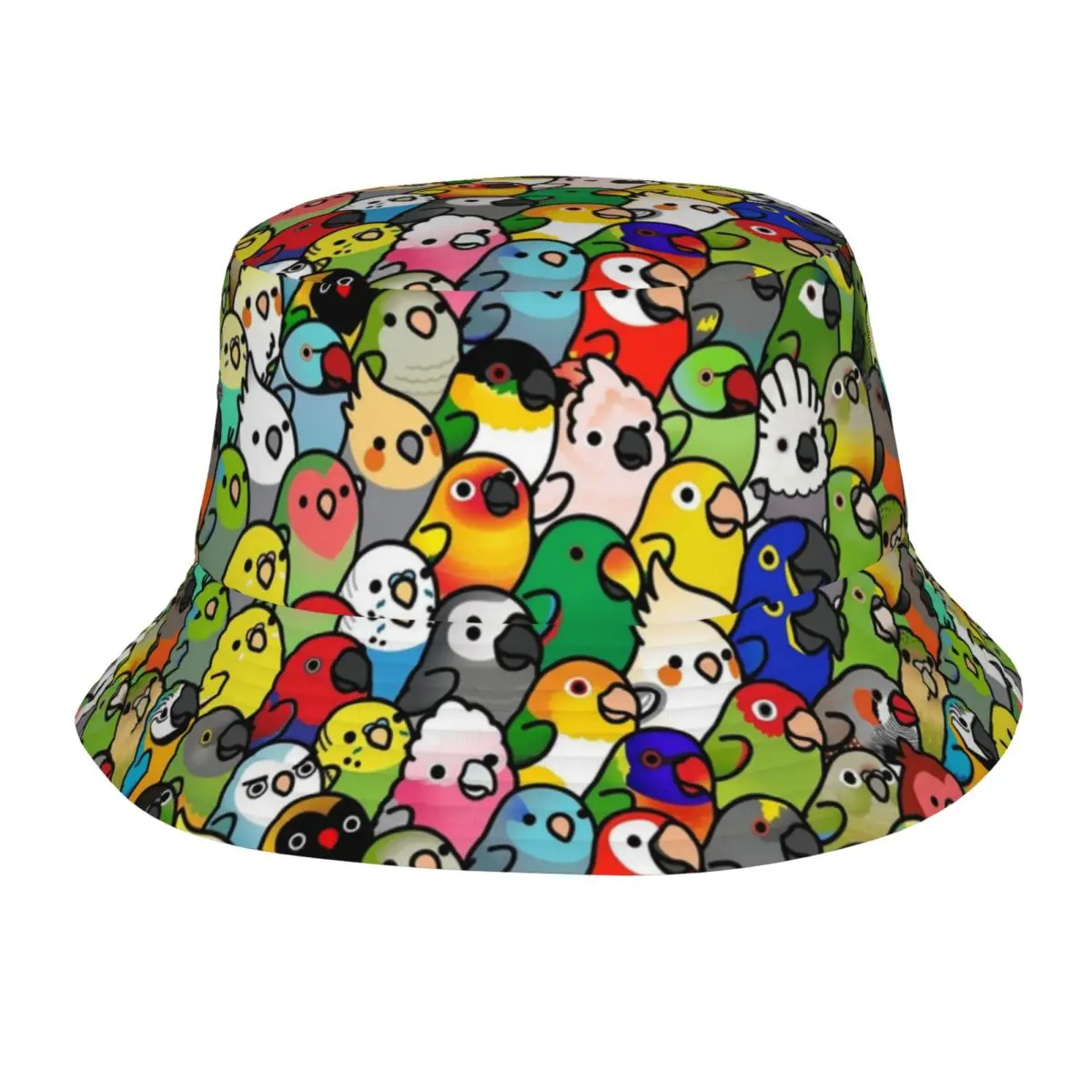 Панамы с рисунком кореллы и птицы летние пляжные шляпы аксессуары кепка для