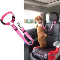 pet dog car safety belt adjustable lead leash harness for small dogs kitten supplies pet accessories puppy seat lead leash