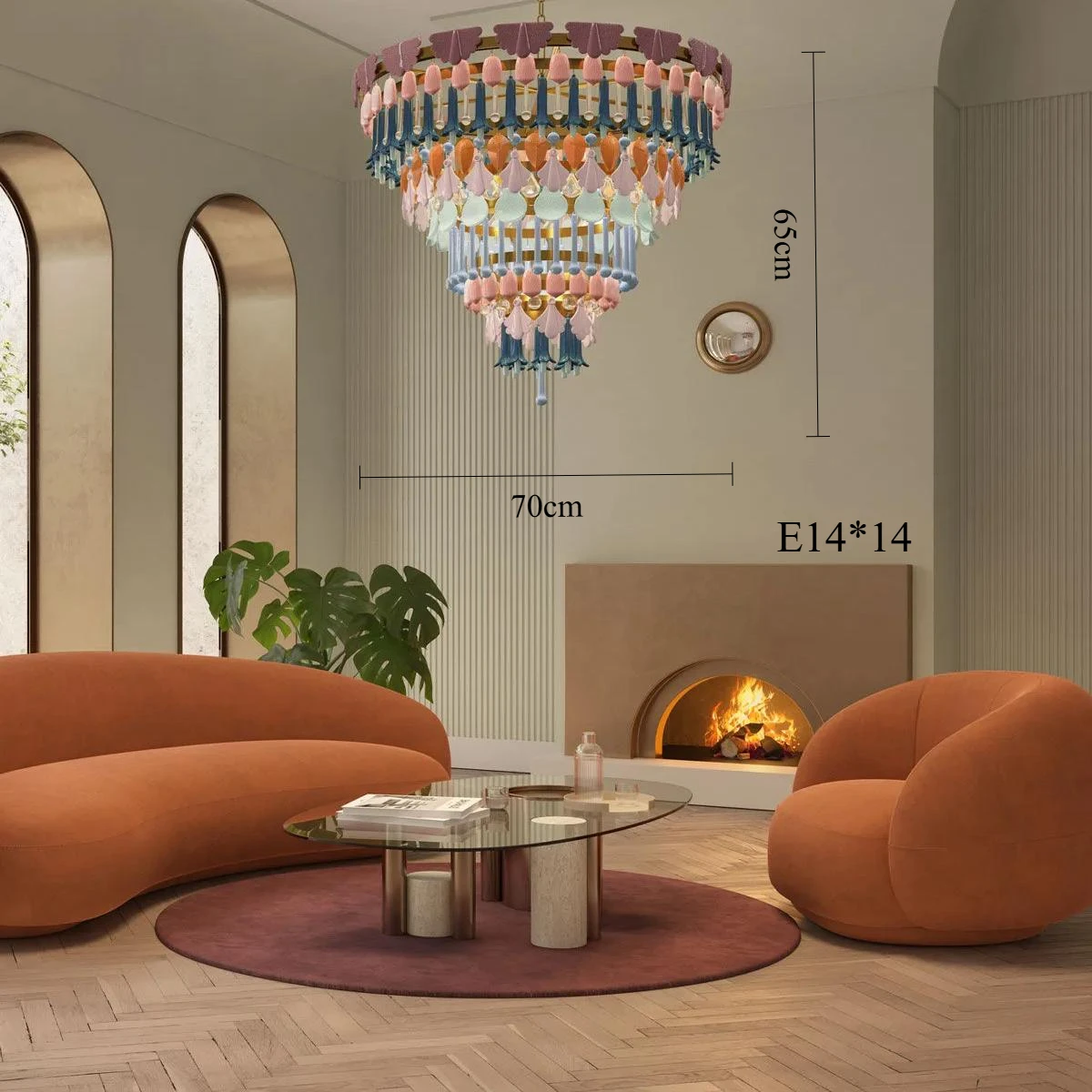 

Подвесная люстра HomeLover Macaron