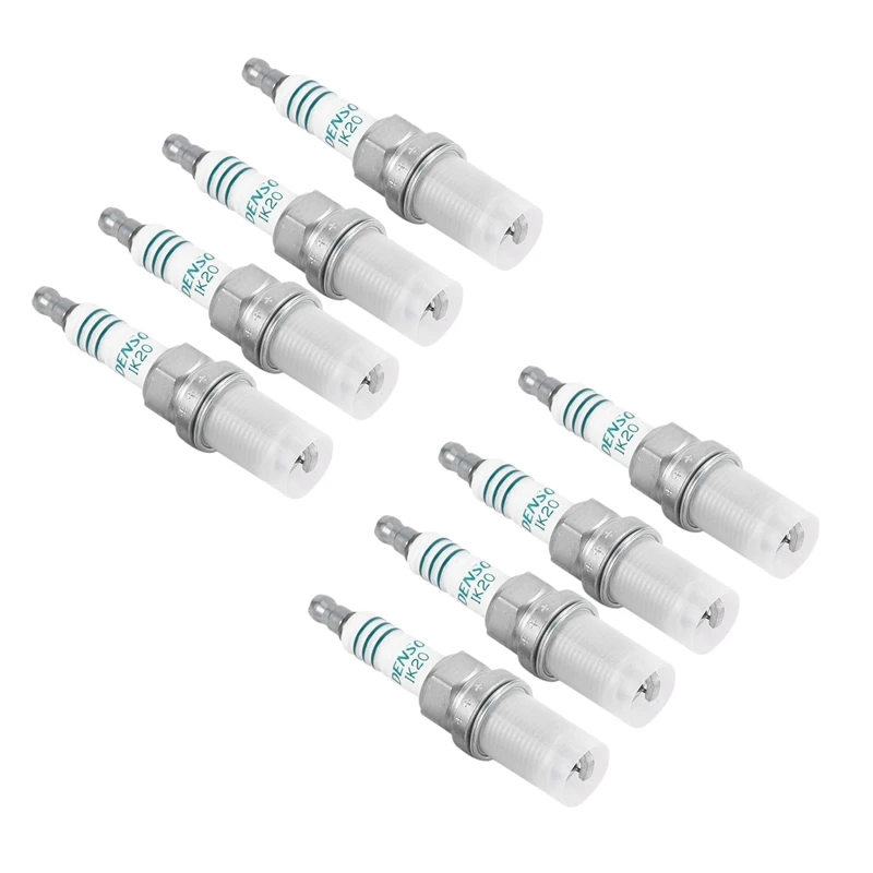

8Pcs Car Comet Spark-Plug Glow Plug For Toyota Mitsubishi Ik20-5304
