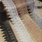 1 ярд, 9 см, черная вышивка, кружевная кромка, отделка для свадебной Аппликации, сделай сам, шитье, рукоделие, занавеска, скатерть, чехол, свадебная одежда