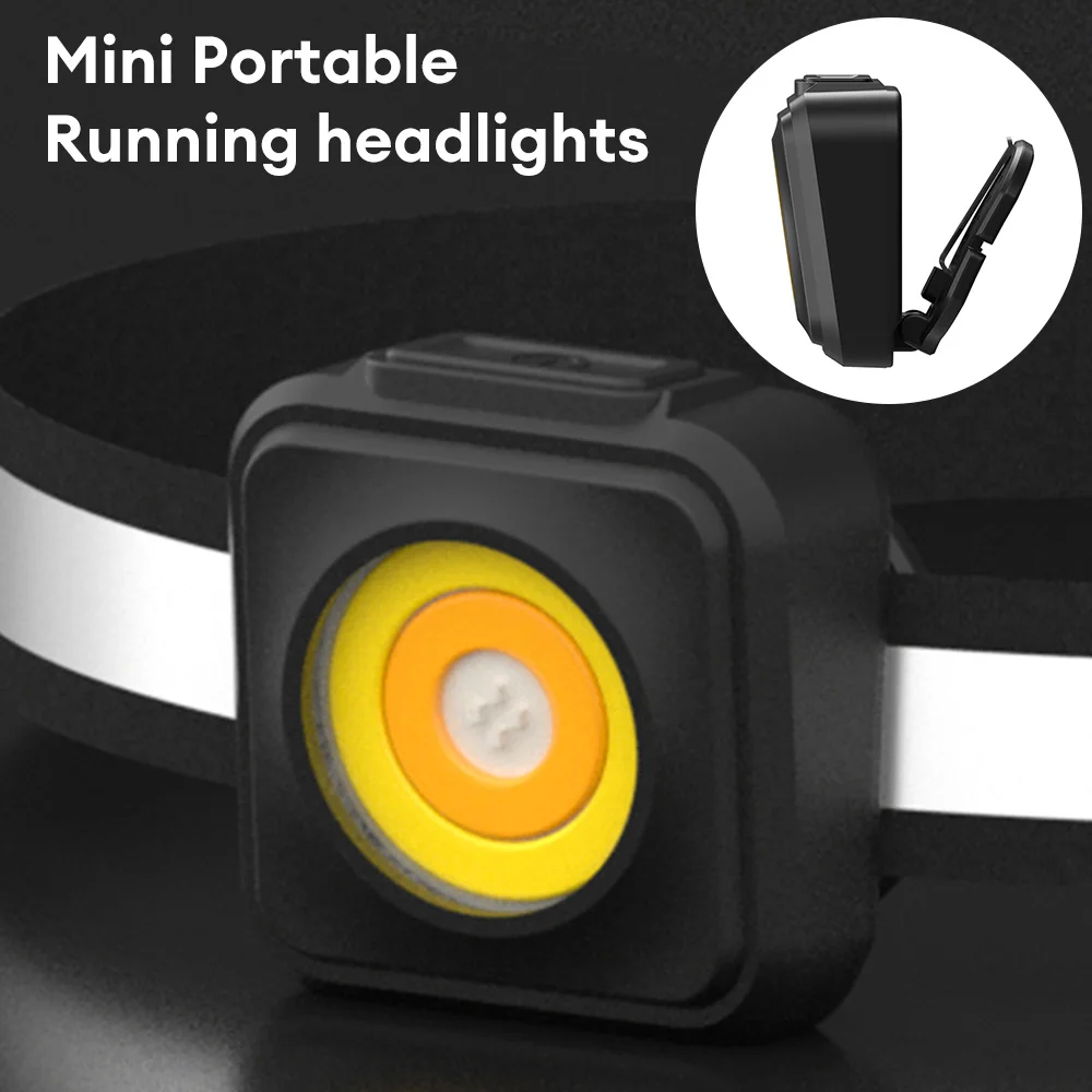 

Fishing Camping Rechargeable Led Headlamp High Power Head Flashlight Torch Fish Goods Carp Fishs Hiking Equipment Work Light