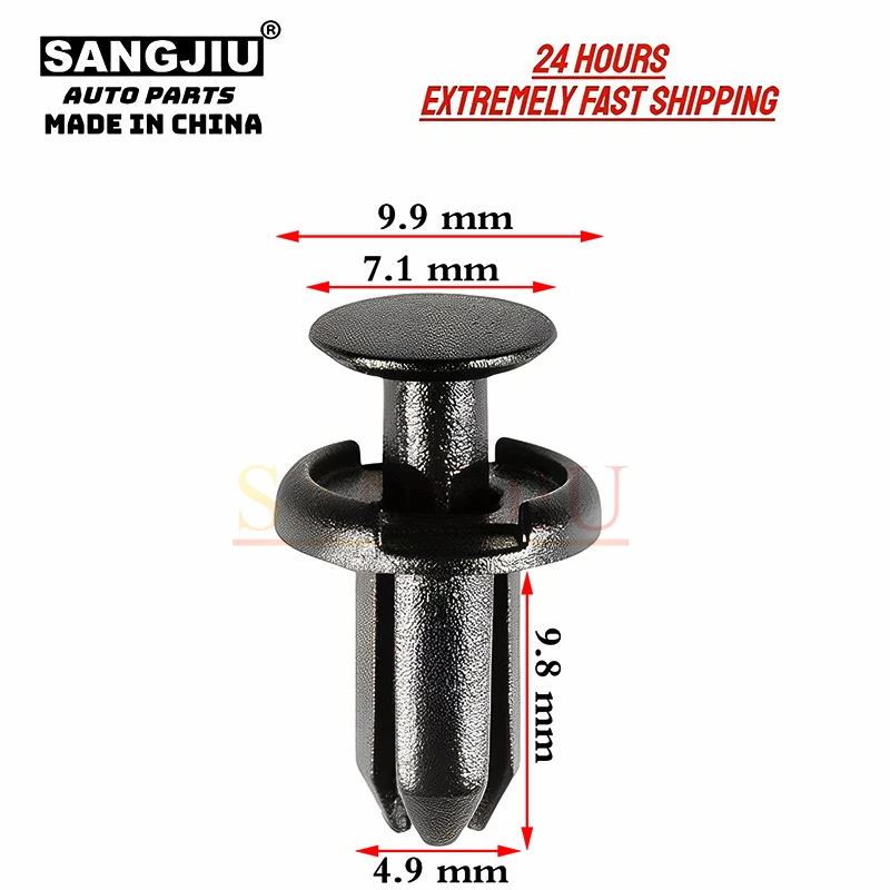 

20 шт., совместимые с Toyota CHR Venza Sienna Prius Corolla Avalon Scion Tacoma Prius, зажимы для бампера 90467-05170