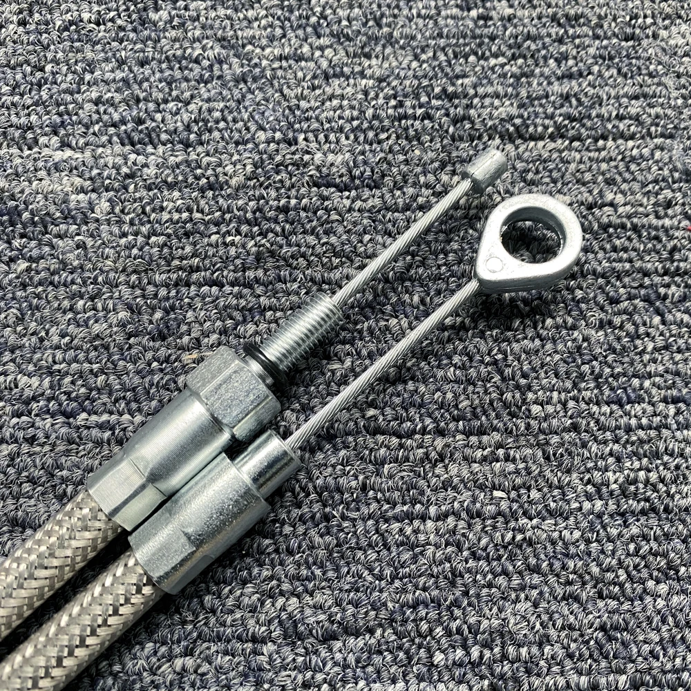 Плетеный кабель муфты из нержавеющей стали 74 69 дюйма 190 см для Harley-Davidson 95-99 FXD 93-00 FXDL