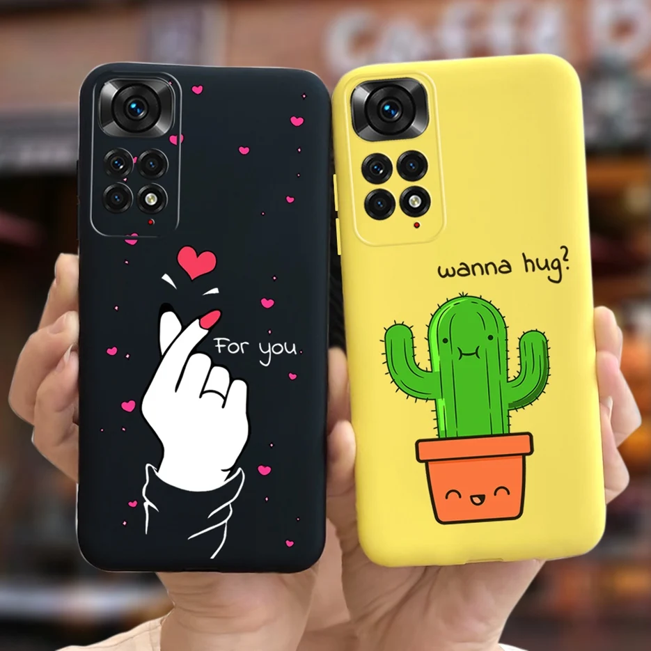

Милый чехол с рисунком для Xiaomi Redmi Note 11, чехол для Redmi Note 11 S, мягкий чехол для телефона из ТПУ для Xiomi Redmi Note 11, 11 S, Note11 S, чехлы