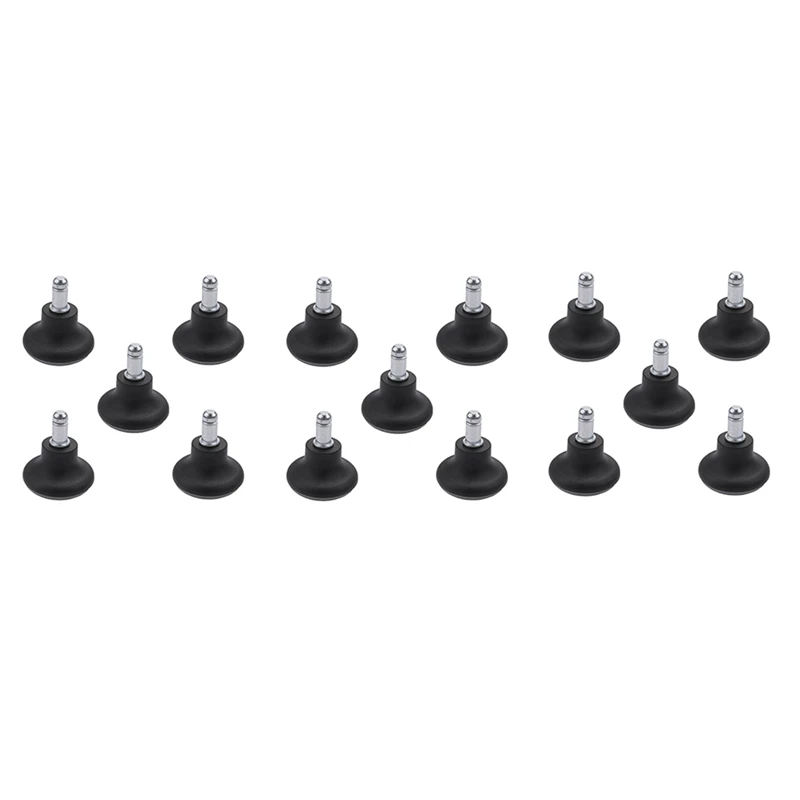 

15Pcs Bell Glides Replacement Office Chair Wheels Stopper Office Chair Swivel Caster Wheels, 2 Inch Stool Bell Glides