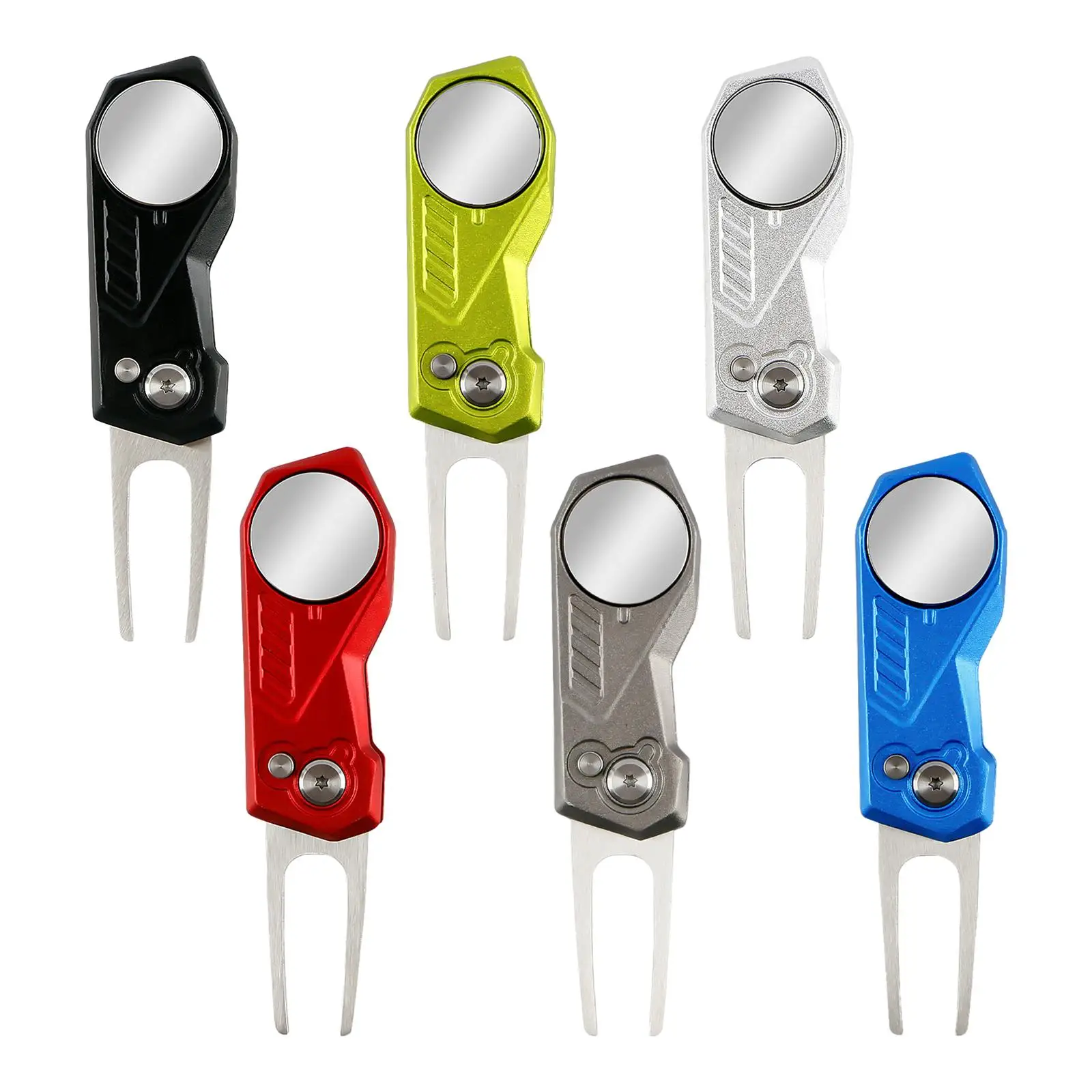 

Golf Divot Tool Replacement Golf Supplies Portable Folding Golf Pitch Fork
