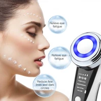 3gears white pores cleaning face firming tightening machine skin beauty care instrument red blue light facial beauty machine