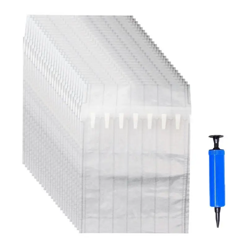 

25pcs Wine Bottle Protector Bag With Free Pump Bottles Cushioning Wrap
