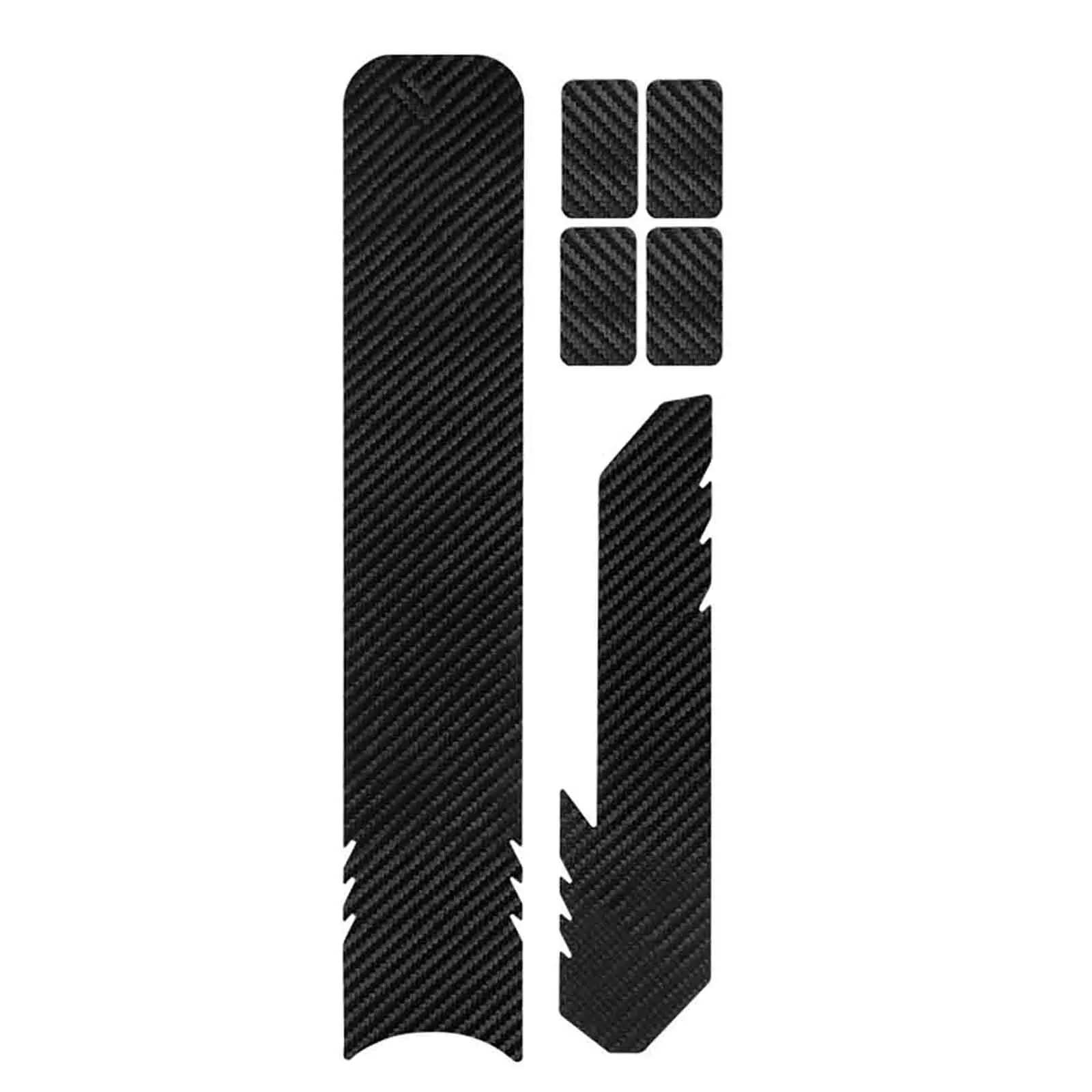 

Brand New Texture Protector Protective Stickers 37*7*0.2CM Carbon Fiber Chain Guard Folding Bikes Frame Protector