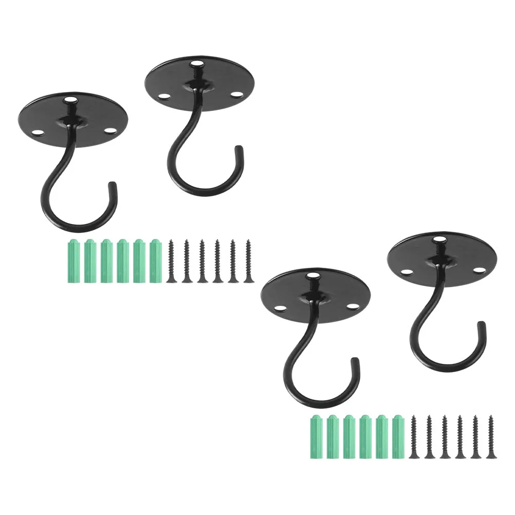 

Hooks Wall Outdoor Hanging Hangers Wind Hook Ceiling Hangerscrew Multipurpose Metal Chandelier Lantern String Brackets Duty