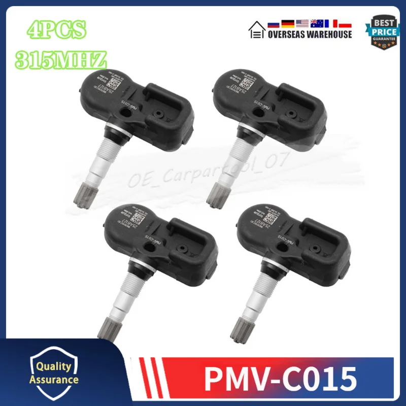 Параметры 42607-48010 42607-06030 для Lexus Lc Rx Toyota Avalon Camry Rav4, датчик контроля давления в шинах Tacoma, автомобильный TPMS 315 МГц