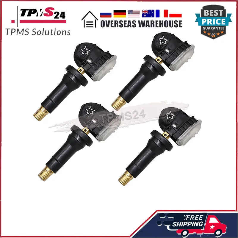

4X TPMS датчик давления в шинах 315 МГц для Buick Regal Cadillac ATS Chevrolet Volt GMC H2 Pontiac G3 Saab 9-5 13540600 13598771