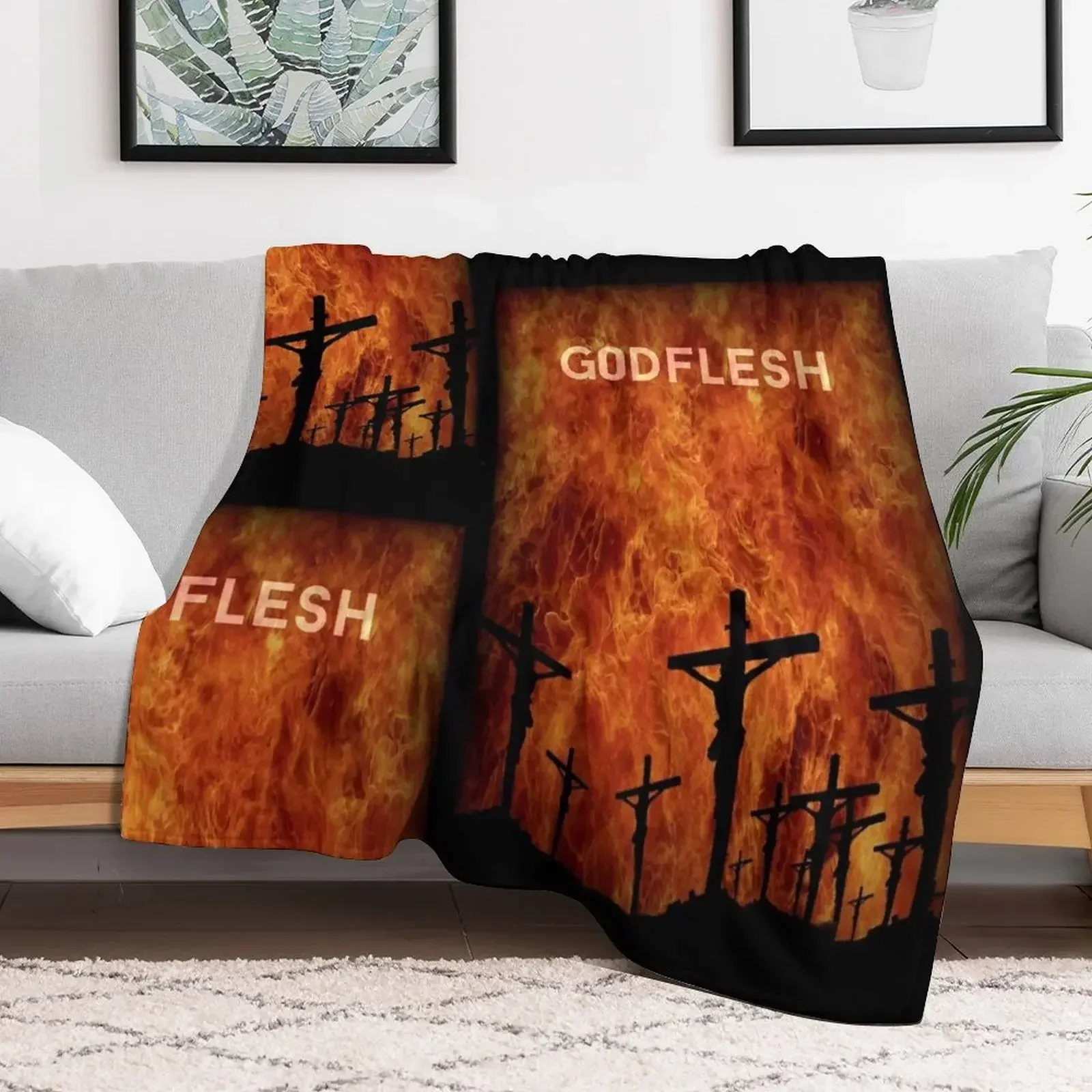 Godflesh — Streetcleaner. Декоративное одеяло Дизайнерские детские одеяла для