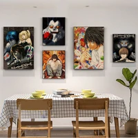 style japanese anime death note diy poster vintage room home bar cafe decor decor art wall stickers