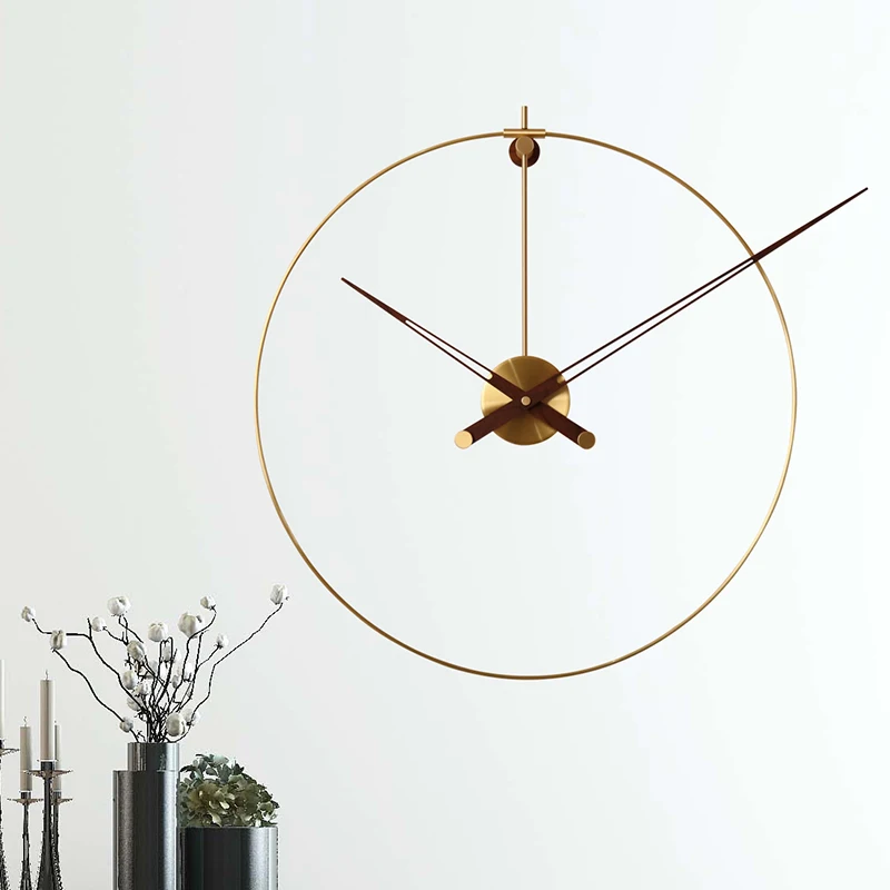 

Big Living Room Wall Clock Design Large Kitchen Modern Nordic Wall Clock Vintage Accessories Arte De Pared Home Design WWH30XP