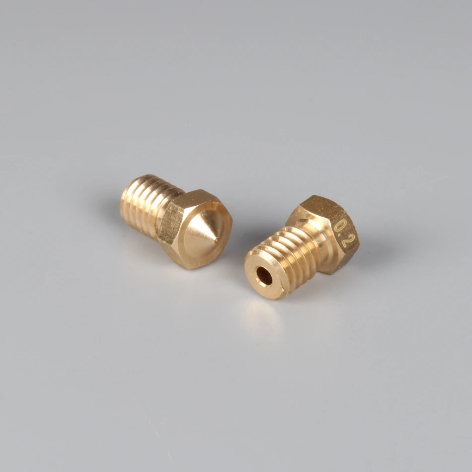 Wholesale V6 V5 Nozzles For 3D Printer Hotend 1.75mm Filament J-head E3D Prusa i3 MK3S MK3 Titan Extruder |