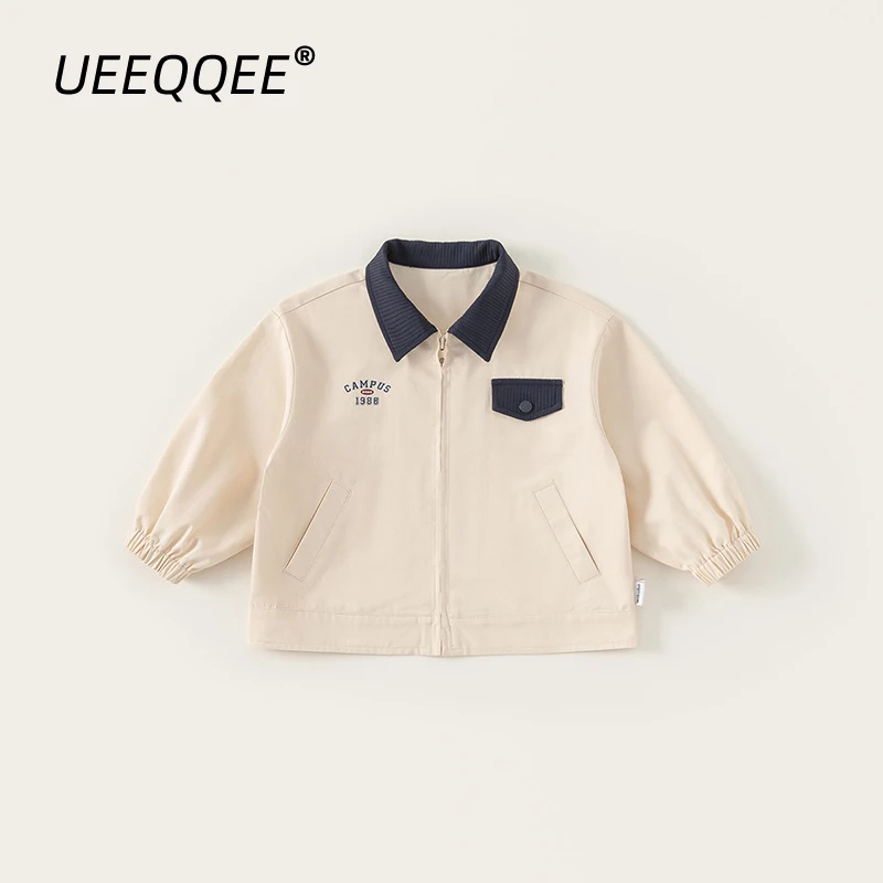 Весенне-осенние детские куртки для мальчиков от 1 до 8 лет - Цена: 1969