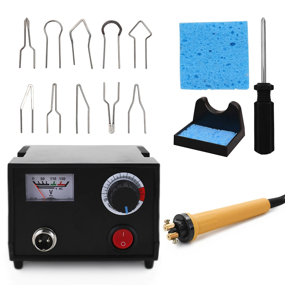 

60W Adjustable Temperature Wood Burner Pyrography Pen Burning Machine Gourd Crafts Tool Set With Welding Wire 220V