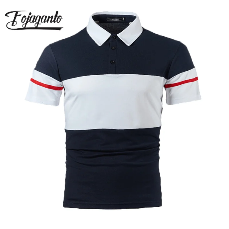 FOJAGANTO 2023 рубашка поло для отдыха на открытом воздухе Мужская дышащая тонкая рубашка поло из чистого хлопка с короткими рукавами высокого качества Лидер продаж мужская рубашка Поло