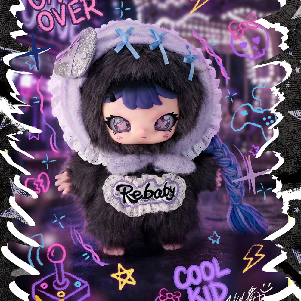 Фото Коллекционные игрушки-сюрпризы Rebaby Teenage Era 400% Vinyl Blind Box: куклы-зайчики, модели котят, милые животные, модные украшения, трендовая коллекция №2