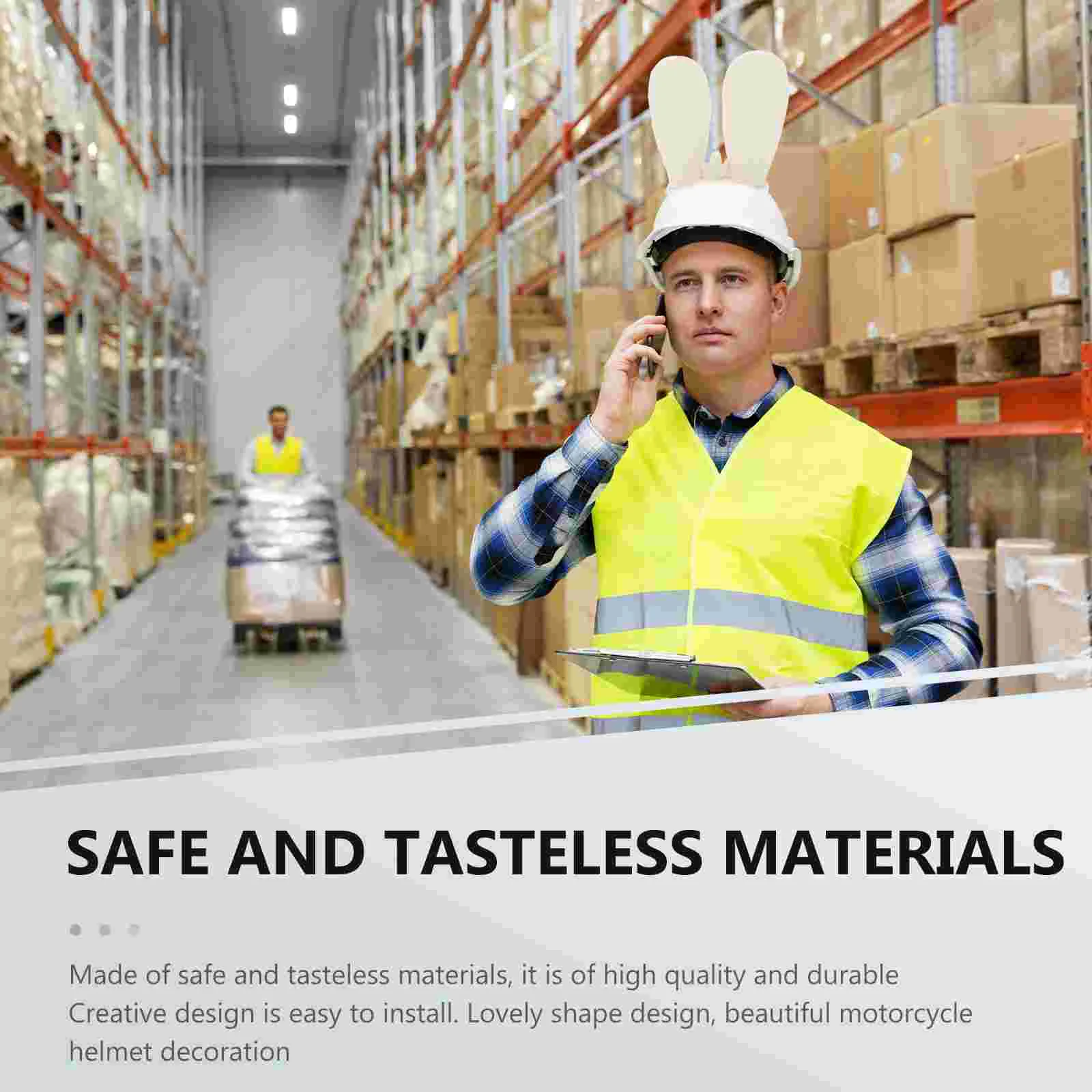 Кроличьи уши орнамент креативное украшение мотоцикл кролик декор аксессуар