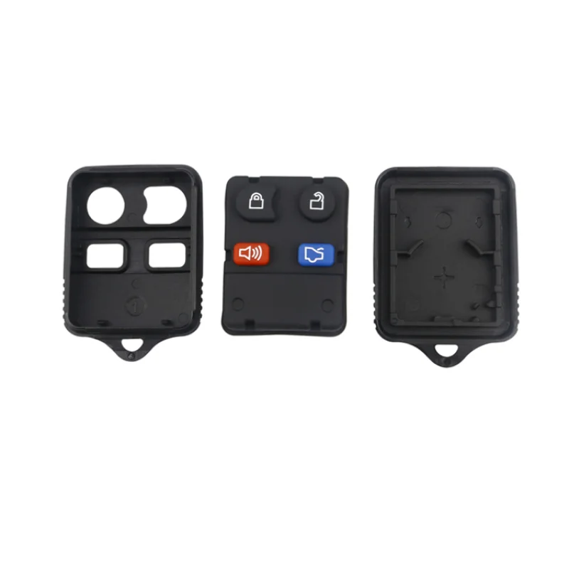 Hindley 3/4 кнопки автомобильный дистанционный ключ-брелок для Ford Focus Complete Escape Mustang