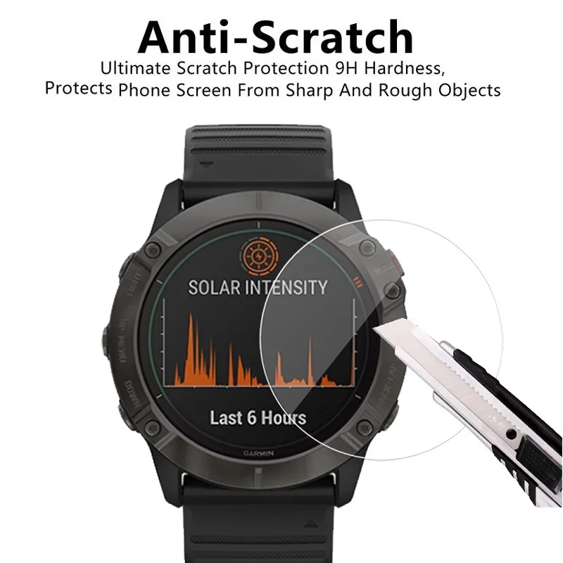 Защитное стекло для Garmin Fenix 7 7X 7S 5 5X 5S Plus 6 6X 6S Pro Защитная пленка экрана смарт часы