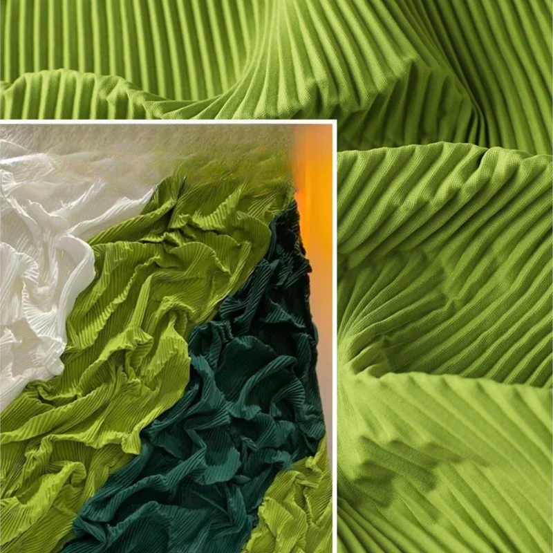 Плиссированная ткань ручной работы фон декоративная живопись пластиковая стена