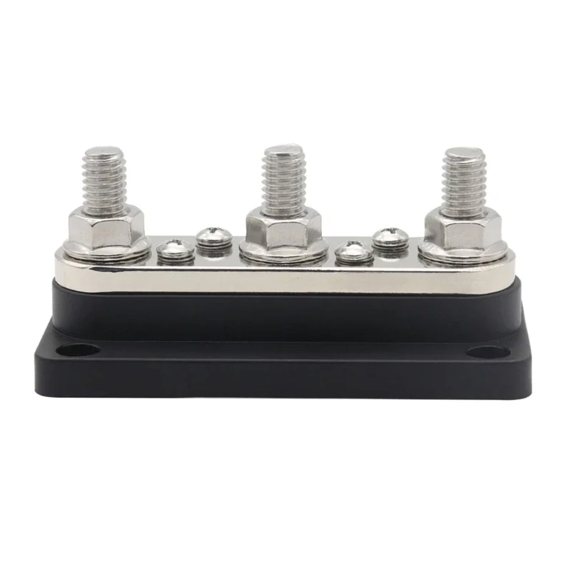 3-стоечная шина блока распределения питания с крышкой номинал 300 А морская