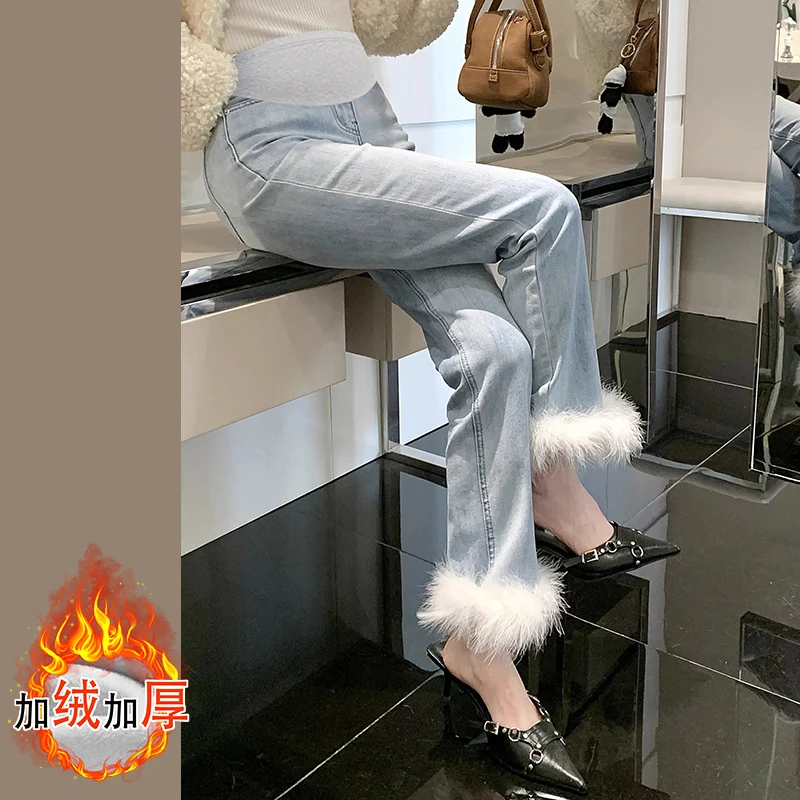 Рисунок 4 - Винтажные эластичные джинсы для беременных