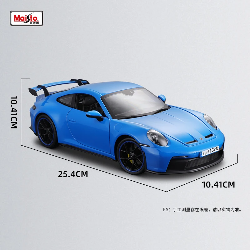 Купить Модель автомобиля Maisto 1:18 2022 Porsche 911 GT3 из сплава, Классическая модель литья под давлением, коллекционная Подарочная игрушка, подарок Продажа Модель автомобиля Maisto 1:18 2022 Porsche 911 GT3 из сплава, Классическая модель литья под давлением, коллекционная Подарочная игрушка, подарок