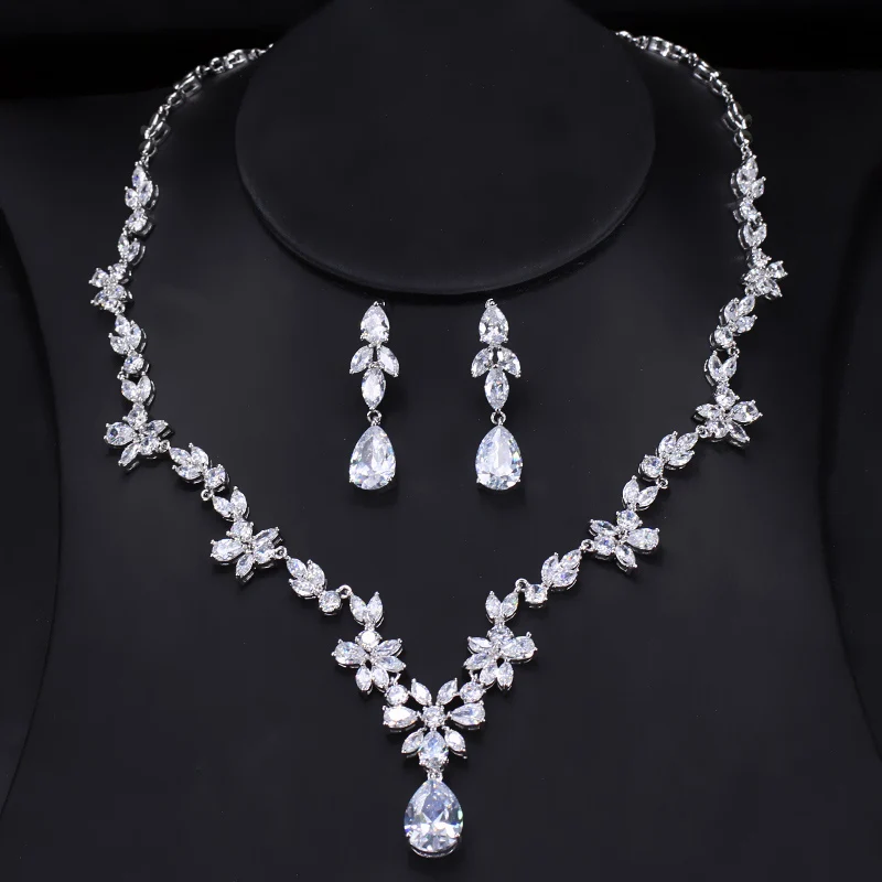 ThreeGraces новые модные блестящие циркониевые элегантные свадебные серьги и